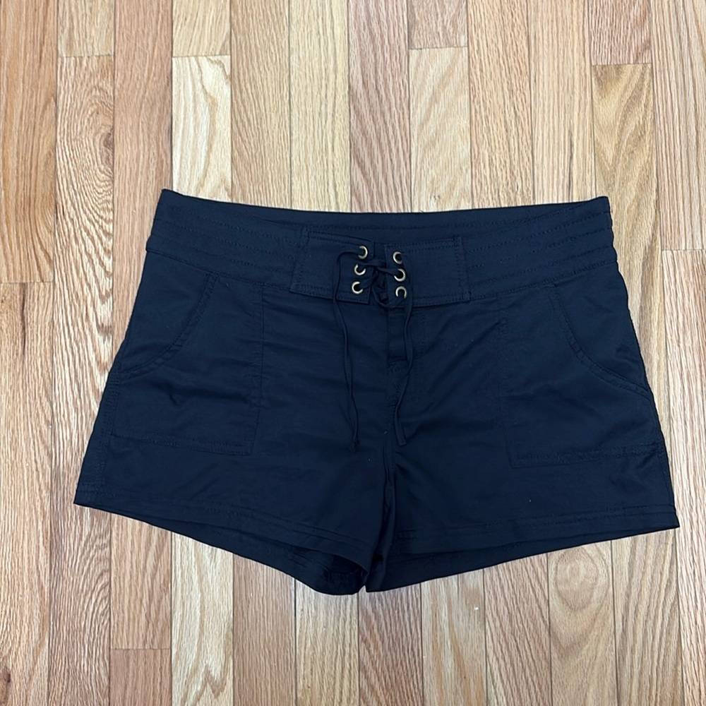 La Blanca Black Beach Shorts-Size Small